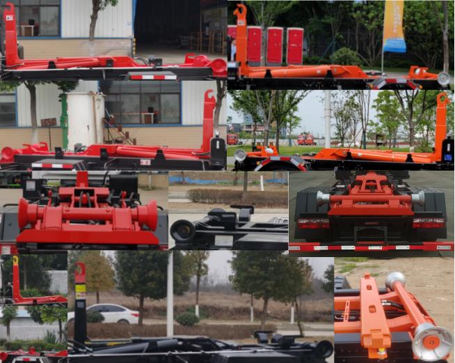 炎帝牌SZD5110ZXXFD6車廂可卸式垃圾車