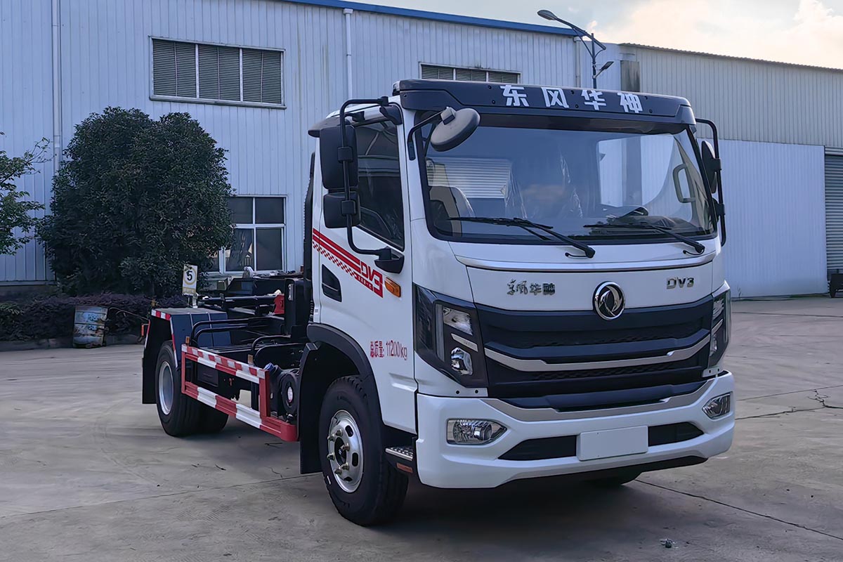 炎帝牌SZD5116ZXXEL6車廂可卸式垃圾車