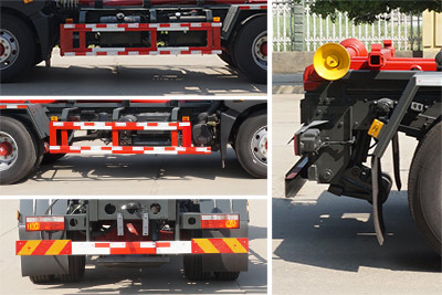 炎帝牌SZD5165ZXX6車(chē)廂可卸式垃圾車(chē)