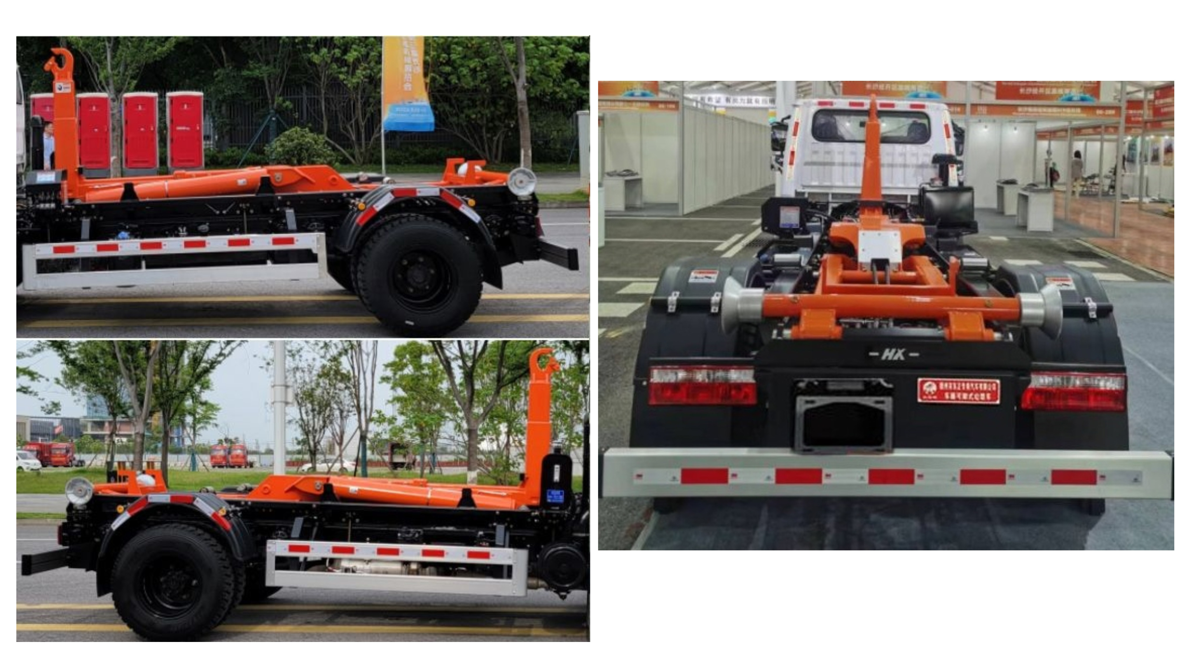 炎帝牌SZD5090ZXXNJ6車廂可卸式垃圾車