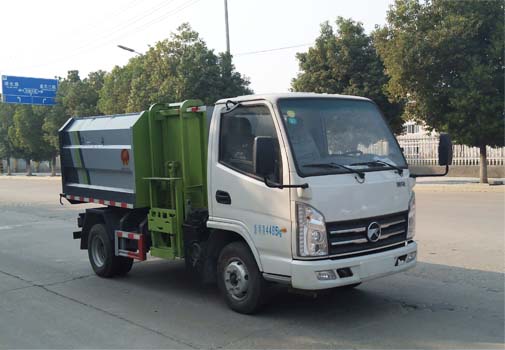 炎帝牌SZD5040ZZZKM6自裝卸式垃圾車